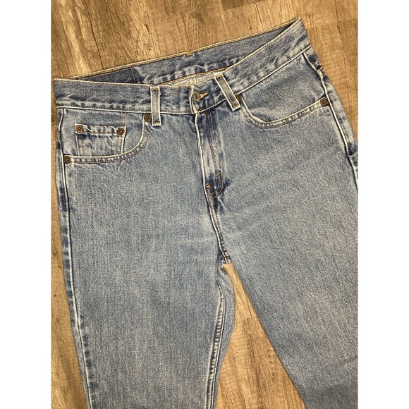 Levi’s 505 Vintage 7 JR M 28x31.5 Denim Jeans Reg Straight Leg Cotton Y2K (2000) - Picture 6 of 10